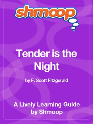 cover image of Tender is the Night
